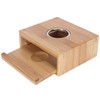 Teapot Warmer Household Bamboo Teapot Heating Base Holder Office Teaware