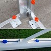 Pack of Universal Anti-Injury Net Support Hooks, Net Hooks for