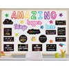 JarThenaAMCS Motivational Bulletin Board Decoration Amazing Things Happen Here Paper