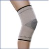 Mikros Bamboo Fleece Knee Compression Brace, Size Medium (Circumference Knee
