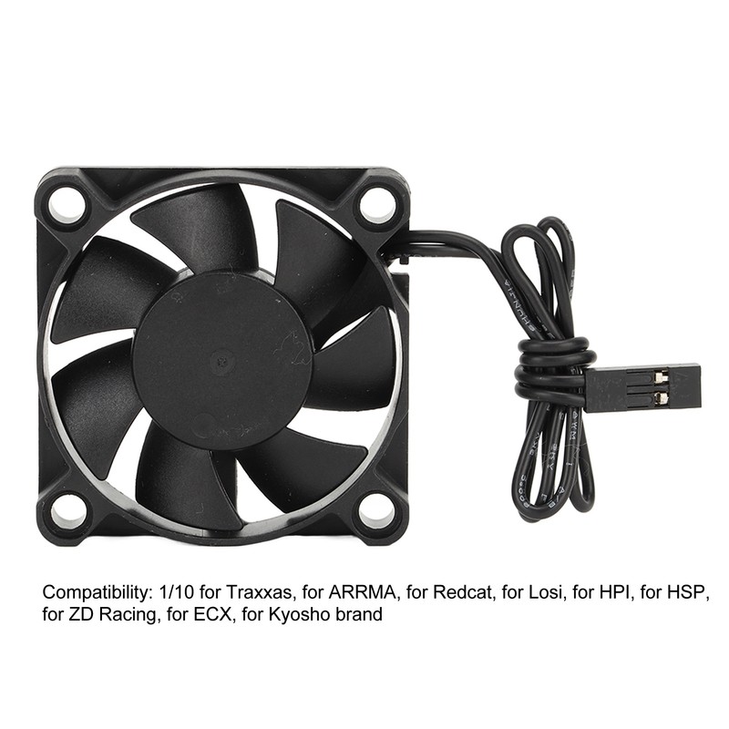 RC Cooling Fan Iron Plastic Lightweight Quick Speed RC Motor