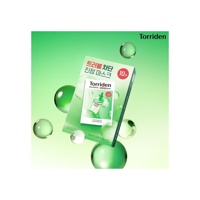 Torriden Balanceful Cica Control Mask 24ml 10 Sheets / 토리든