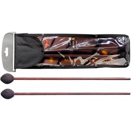 Stagg SMM-WH Hard Marimba Mallets with Maple Handles