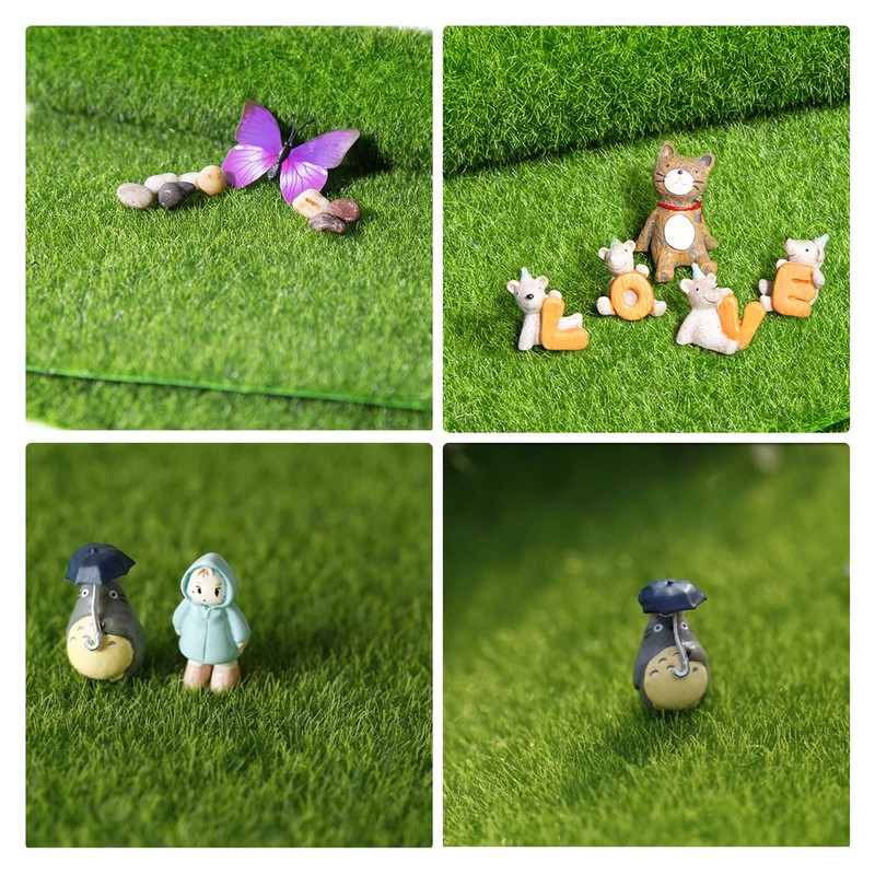 nalaina Artificial Grass Model, Set of 5, 5.9 x 5.9