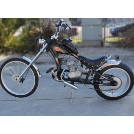 Unbranded Motorized 80cc Bike 2 Stroke Gas Engine Motor Kit Motorized Bicycle MotorCycle