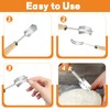 Bread Lame Blades Refill 40 PCS Breads Scoring Blade Stainless