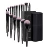 18 Set De Brochas Para Maquillaje Profesional +estuche +caja Color