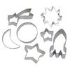 Galaxy Solar System Astronomy Cookie Cutter 7 Piece Set from
