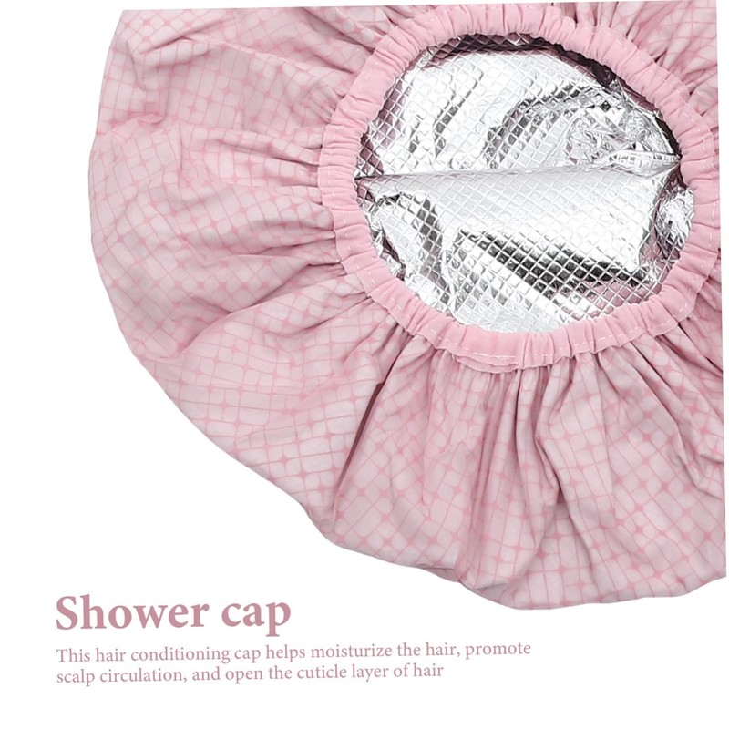SAFIGLE 2Pcs Waterproof Hair Conditioning Caps for Women – Double