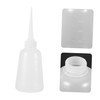 Hohopeti 6 Pcs Plastic Glue Applicator Bottles for Precise Dispensing
