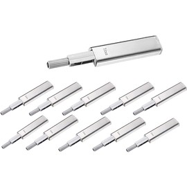 Titus+ PushLatch -Push to Open Door Latch,Push Open System for Cabinet Doors and Drawer (10 Pack)