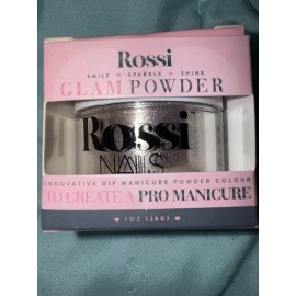 Rossi Nails Glam Powder 1 Oz F053 Glam Girl New