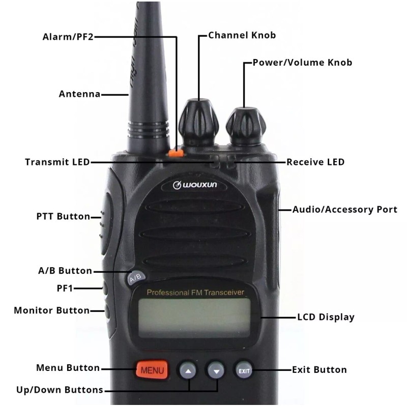 Wouxun KG-805G GMRS Two Way Radio