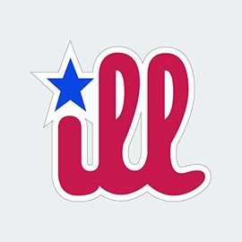 fagraphix Philly Ill Sticker Decal Vinyl JDM Euro OEM+ FA Vinyl - 6.00 Wide