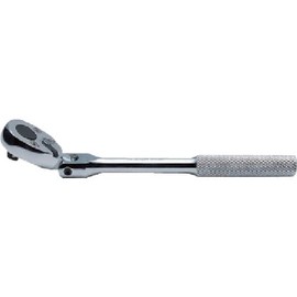 Yamashita Industrial Research Institute Koken 1/4 inch (6.35 mm) SQ. Swivel Ratchet Handle (Knurled Grip) Total Length 6.3 inches (161 mm) 2774N