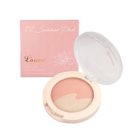 Rinue Face Bi-Color 02 Summer Pink (0.08 oz + 0.08 oz (2.2 g + 1 g)