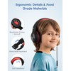 Nabevi Headphones for Kids for School, Kids Headphones with Microphone,