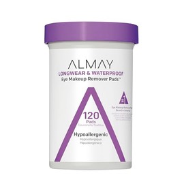 Almay Pads desmaquillantes biodegradable longwear 120 piezas