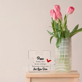 Dad Gift Christmas, Gifts for Dad Valentine's Day Gift for Dad Gift Birthday Easter Gift Dad Thank You Gifts Gift Ideas for Father's Day Daughter Acrylic Plaque Decoration