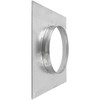 HVAC OV 8" Inch Dryer Vent Wall and Ceiling Plate