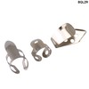 BQLZR 15 Pieces Metal Thumb Finger Picks Plectrum Sets With