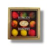 Bergen Marzipan Fruit Shaped Marzipan Candy 4 Ounce Box Traditional European Recipe Kosher