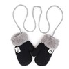 Cute unisex mittens baby girls boys toddlers 1-5 years children's