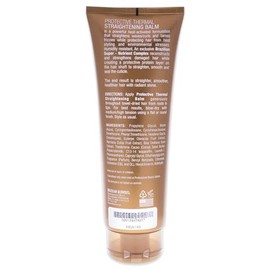 Brazilian Blowout Acai Protective Thermal Straightening Balm for Unisex, 8 Ounce