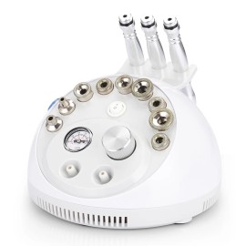 Skin Scrubber Vacuum Face Peeling 2 in 1 Dermabrasion Microdermabrasion Machinecolor: White, power supply mode: Plug-In