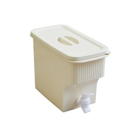 AIMALL 3900ml Refrigerator Cold Water Kettle with Spout and Lid – Large Capacity Transparent Juice Beverage Dispenser for Home and Office