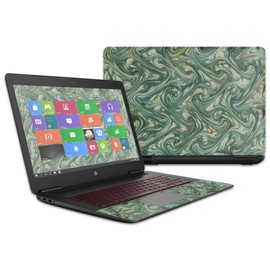 MightySkins Skin Compatible with HP OMEN Laptop 17t (2016) wrap Cover Sticker Skins Marble Swirl