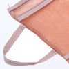 petofqq 4PCS Mesh Zipper Bag, A4 Portable Double-Layer Mesh File