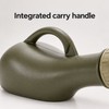 Lightweight Portable Plastic Urinal Bottle with Cap for Men, Travel,