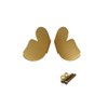 Annakideya Pack of 1 Pair Solid Brass Creative Butterfly knobs