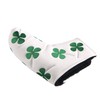 Golf Putter Cover Pin Type Golf Headcover Putter Velcro Clover