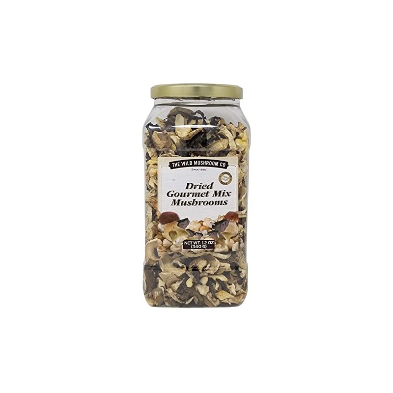 The Wild Mushroom Co. Dried Gourmet Mix European Mushrooms 12