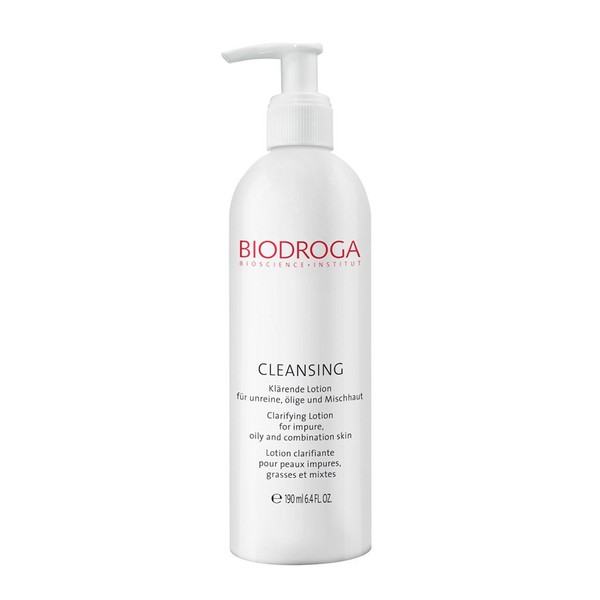 Biodroga Cleansing Clarifying Lotion for impure, oily and combination skin 6.4 oz 190ml