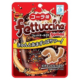 Bourbon Fettuccine Gumi Cola Flavor, 1.8 oz (50 g) x 10 Bags