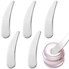 5 Pcs Mini Metal Cosmetic Spatulas Makeup Cream Spoon Skincare