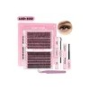 Kit Pestañas Volumen 40d 50d Nycaar Con Pegamento Diy