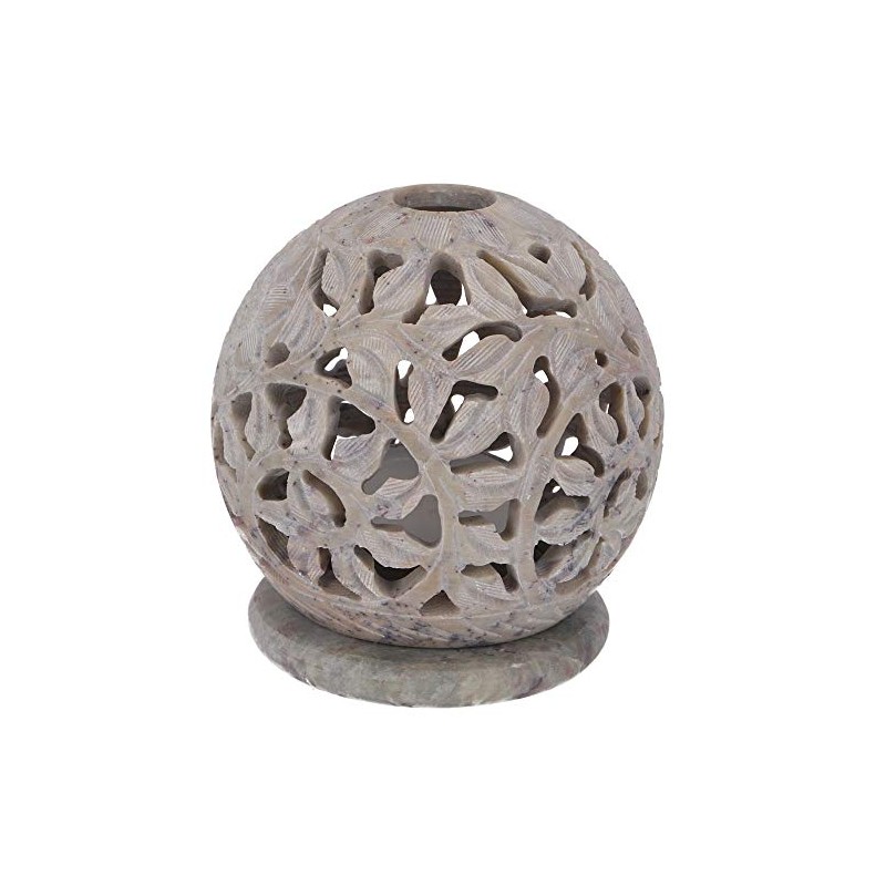 GURU SHOP GURU SHOP Indisches Duft Potpourri Beh?lter aus Speckstein,