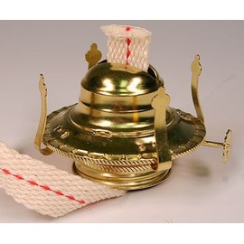 Oil LAMP Burner/Chimney Holders Lamplight Farms Style (M999) LOT of 5 New!