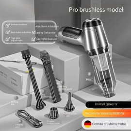SUITU 4 in 1 Upgraded Brushless Motor 120W 15000Pa Handheld Vacuum Cleaner Blower