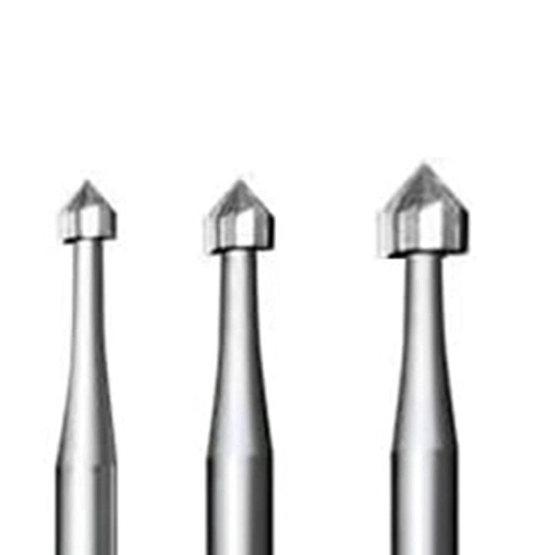 Putiqcher 12 Pcs Cylinder-Cone Shape Carving Burr Sets, 3/32 Inch