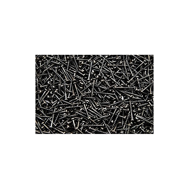 (1000) Square Drive Pan Head 6 x 1-1/2 Coarse Face