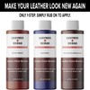 Leather Color Restorer - Dark Gray - Repair Couch, Furniture,