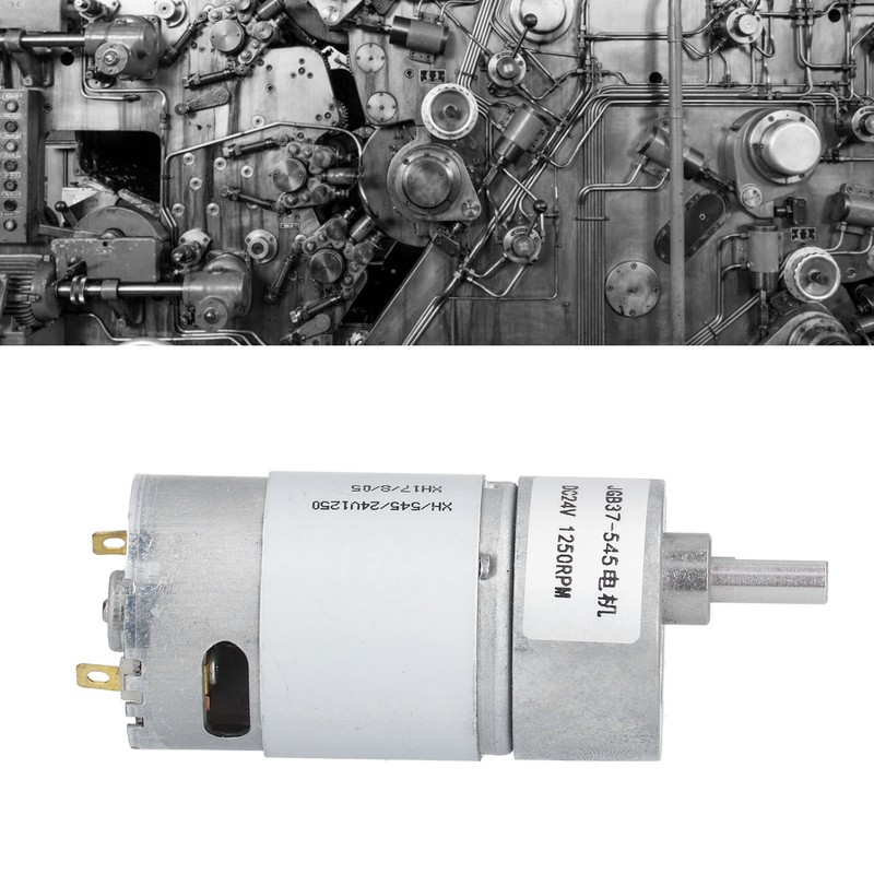 DC24V Gear Motor Copper Rotor with 6mm Eccentric Shaft Micro