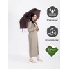Windproof Travel Umbrella - Compact, Light, Full Automatic Open/Close -