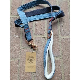Levis Brand New LEVI’S X TARGET BLUE DENIM & SHERPA PET DOG LEASH 5 ft