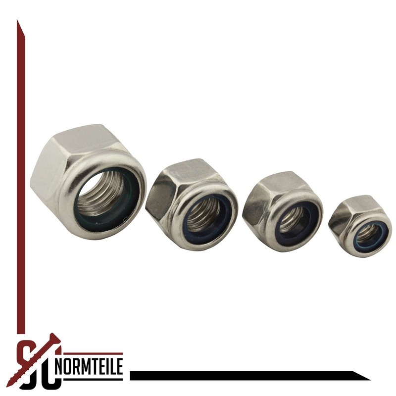 Locking Nuts (High Shape) - M8 - (Pack of 25)